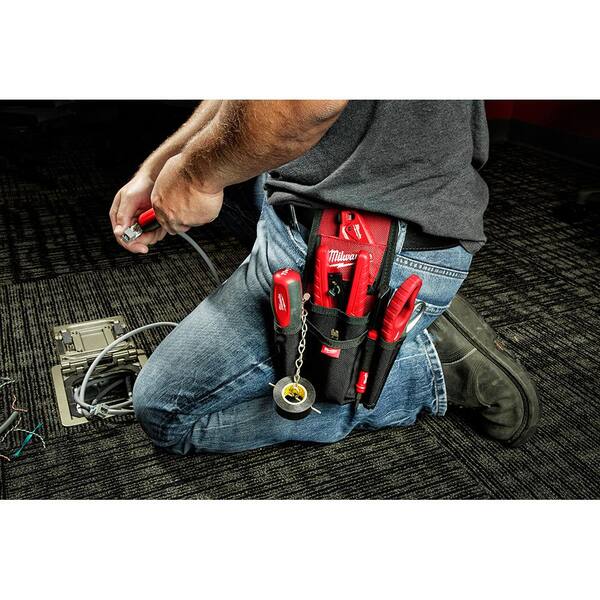 Pocket Milwaukee Pouch Utility Belt Milwaukee 7-Pocket Utility Pouch Heavy  Duty Tool