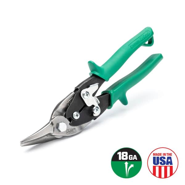 Wiss 9-3/4 in. Compound Action Straight and Right Cut Aviation Snips