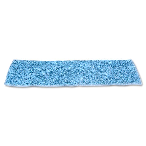Rubbermaid Commercial Products 18 in. Standard Microfiber Damp Room Mop Pad (Case of 12)
