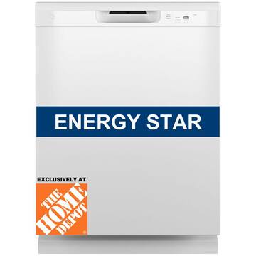 24 in. Built-In Tall Tub Front Control White Dishwasher with 60 dBA, ENERGY STAR