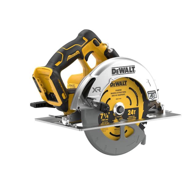 DEWALT 20-Volt MAX 7-1/4 in. Cordless Circular Saw (Tool
