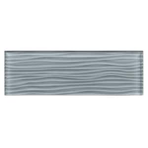 ANDOVA Enchant Parade Bewitch Aqua Blue Glossy 4 in. x 12 in