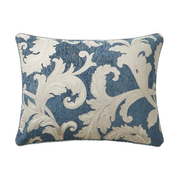 Bridal Comforter Set Velvet Silk Navy & White-40195 – Lotus