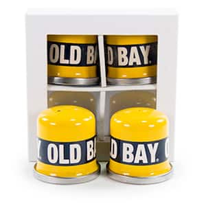 Old Bay Enamelware Salt and Pepper Shakers (Set of 2)