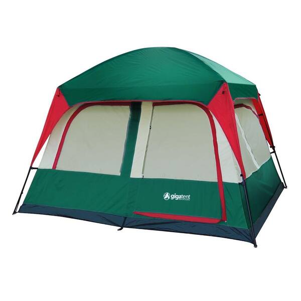 GigaTent GigaTent Prospect Rock 10 in. x 8 ft. 4-5 Person 2 Room Camping Tent