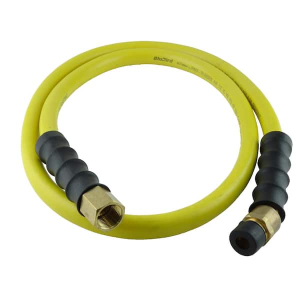 Pneumatic Whip Hose 5' Length 3/4" Hose with In-Line Oiler & CP Fittings 