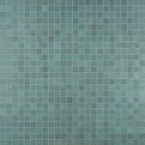 Forge Emerald 11.81 in. x 11.81 in. Matte Porcelain Floor and Wall Mosaic Tile (0.96 sq. ft./Each)
