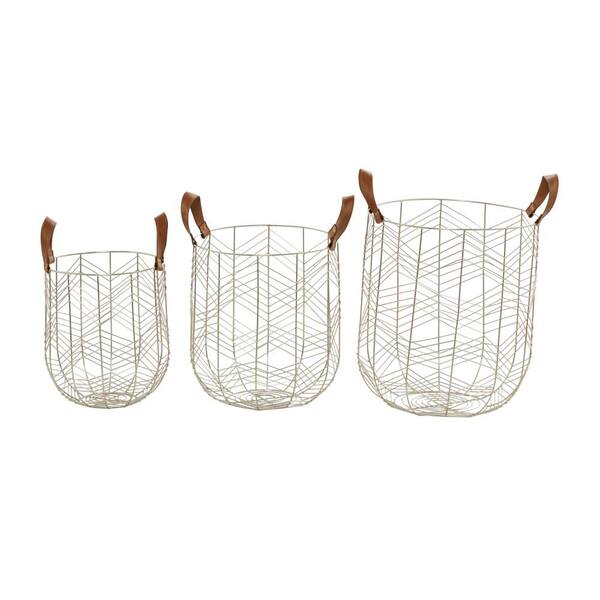 Beil Metal Wire Over Door Hair Care & Styling Tool Organizer - Bathroom Storage Basket Rebrilliant Finish: Silver