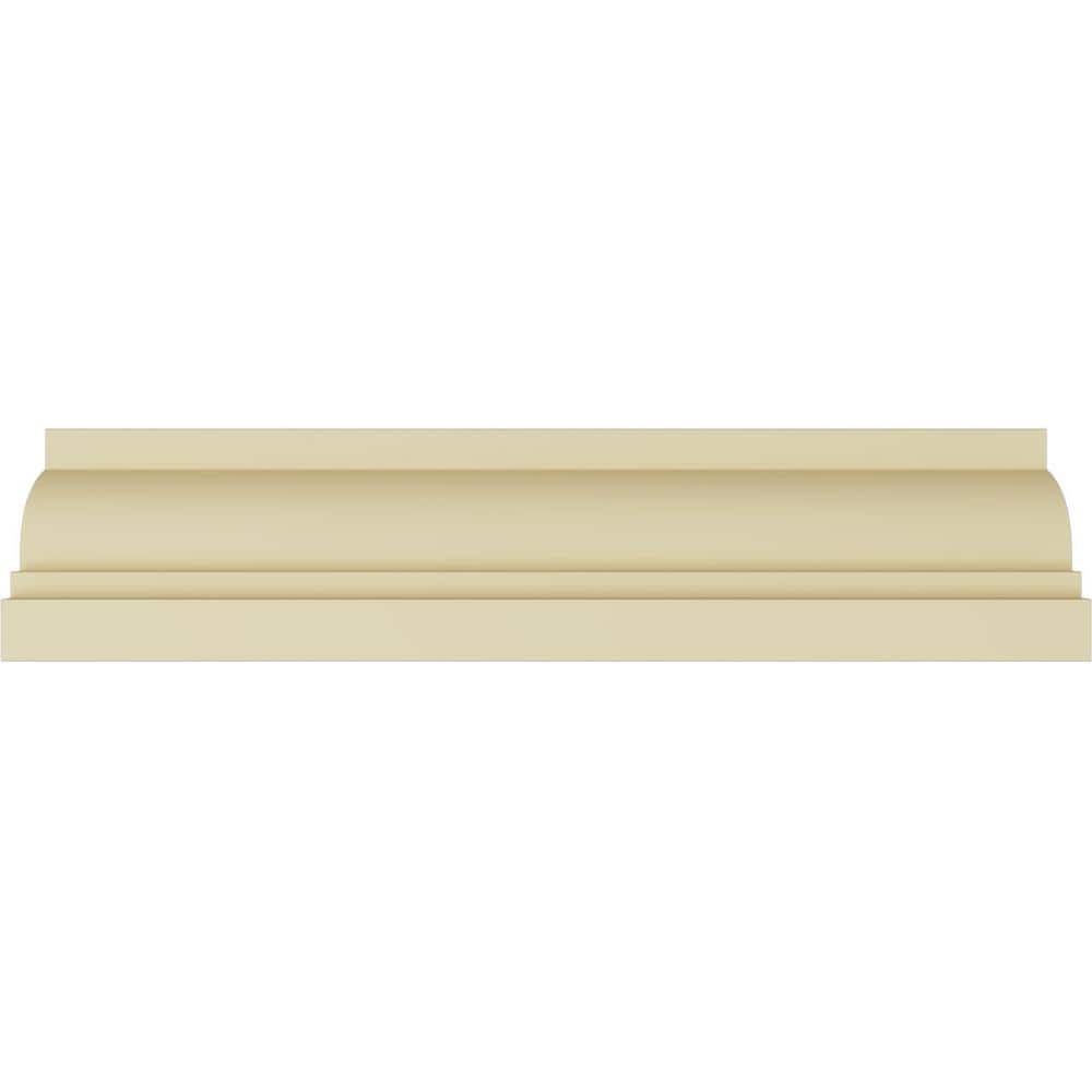 Primed Polyurethane Traditional Smooth Crown Moulding