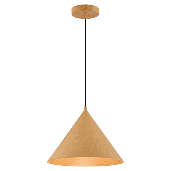 Meyer&Cross Barton 1-Light Brass Pendant with Metal Shade PD0762 - The Home  Depot