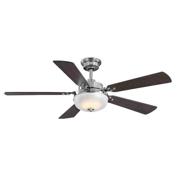 Progress Lighting Archie 52 In, Ceiling Fan Light With Remote Control