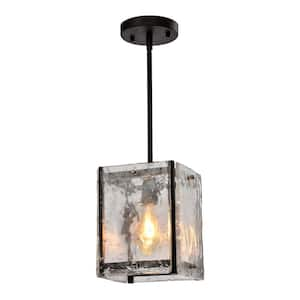 St. Louis Dark Brown 1 - Light Rectangle Pendant