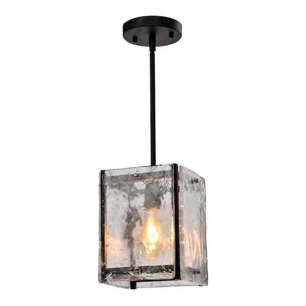 Maxax St. Louis Dark Brown 1 - Light Rectangle Pendant
