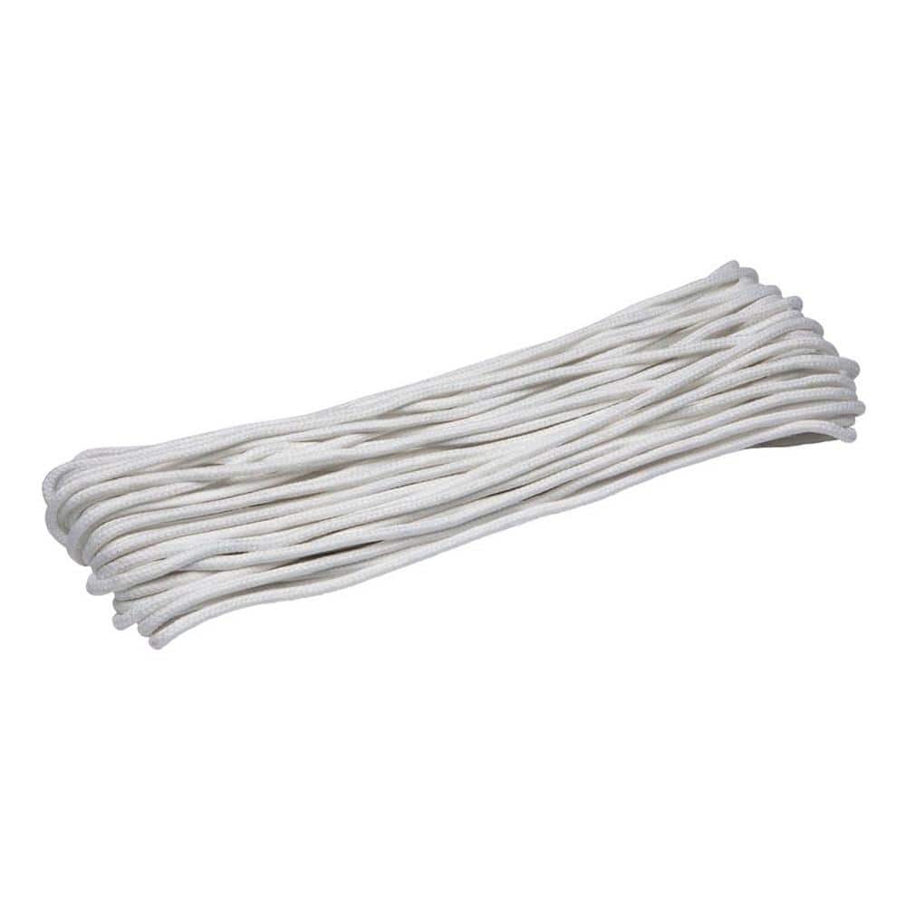 Everbilt 1/4 in. x 100 ft. Twisted Nylon Rope Strong & Durable (4 PACK),  White