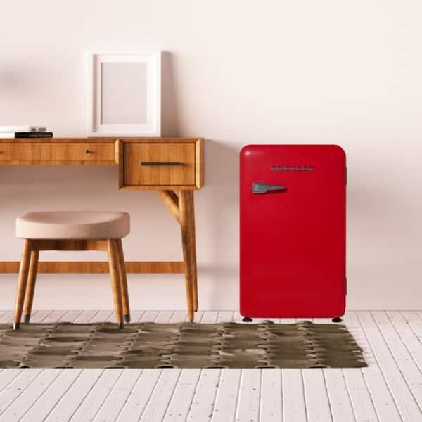 Crosley 3.2 cu. ft. 1-Door Compact Refrigerator, Retro Design