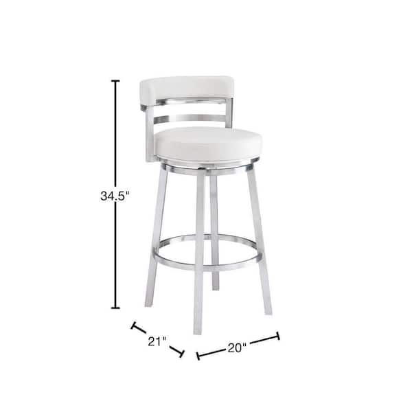 Zigler 26 2024 swivel bar stool