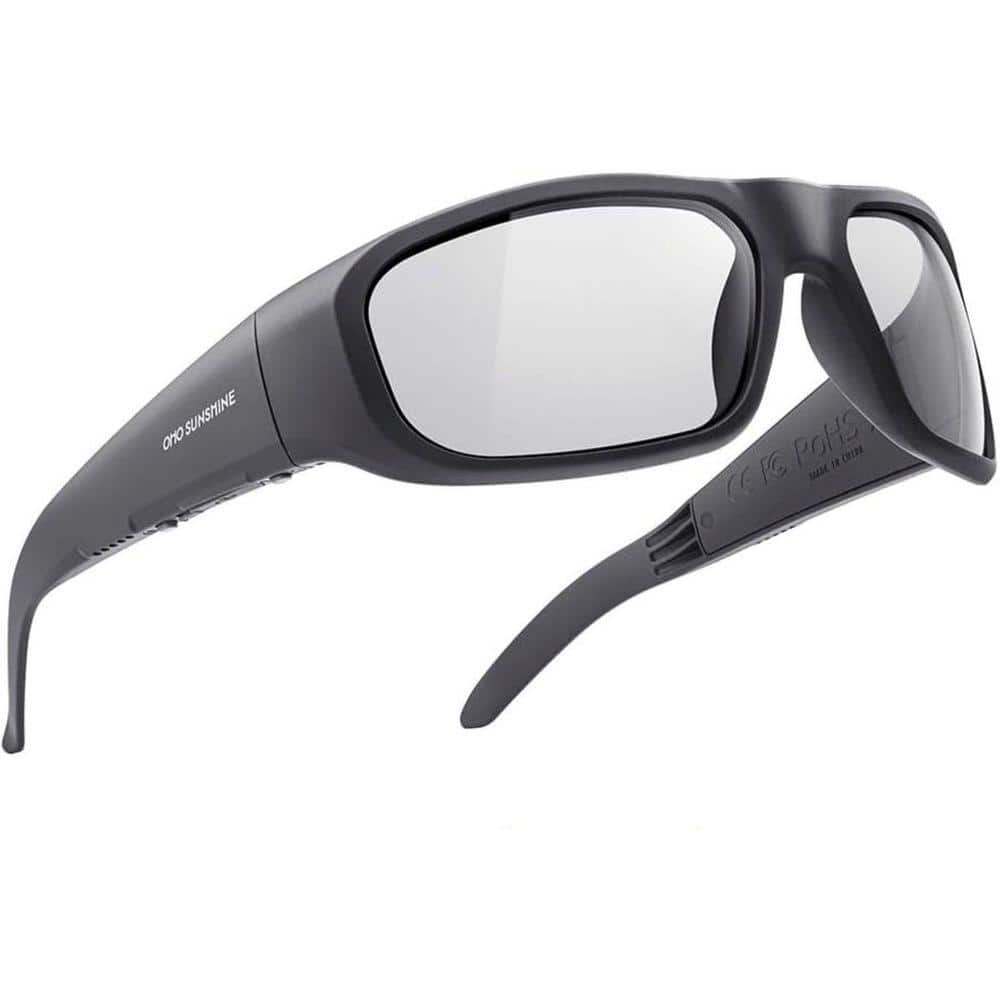 RUIMEN Lunettes De Soleil Connectées Bluetooth - Smart Glasses Audio Sport Avec Assistant Vocal, IPX4
