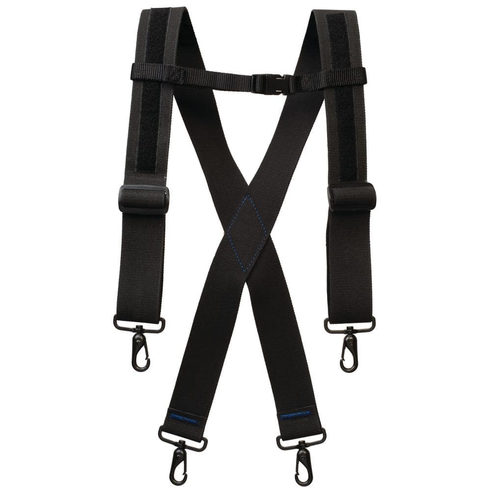 Weaver Tool Gear 2 in.Suspenders Elastic Black Tool Belt Suspernders ...