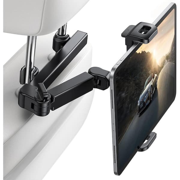 Yichuhaoxi Car Headrest Tablet Holder-[3 in 1 Extension Arm] Adjustable Tablet Car Mount for Back Seat, Road Trip Essentials
