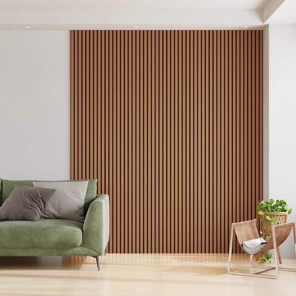 comforthomi 0. 9in. x 1. 71ft. x 8. 86ft. Light Brown Acoustic