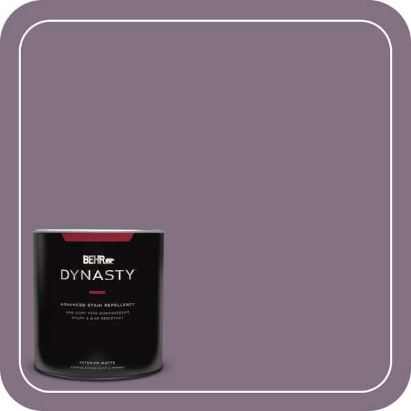 1 qt. #HDC-SP14-9 Decorative Iris Matte Interior Stain-Blocking Paint and Primer