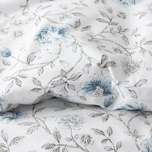 Company Cotton Climbing Rose Twill Duvet Cover