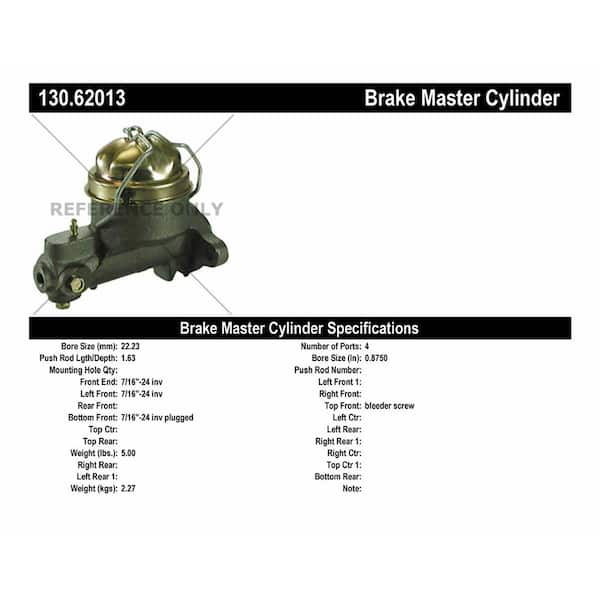 Centric Parts Brake Master Cylinder