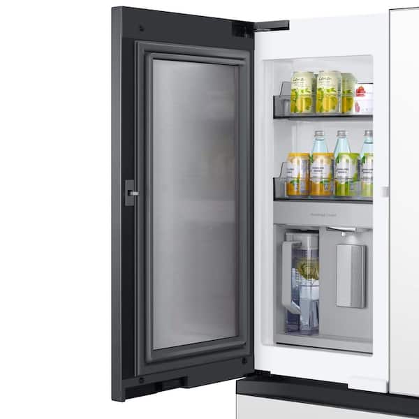Bespoke 4-Door Flex™ Refrigerator (29 cu. ft.) in Grey Glass -  BNDL-1616699630054