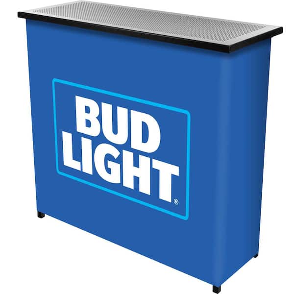 Unbranded Bud Light Blue 36 in. Portable Bar