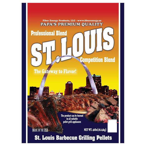 40 lbs. Saint Louis Blend, Wood Pellets, Premium Quality GPSLCB4034 - The Home  Depot