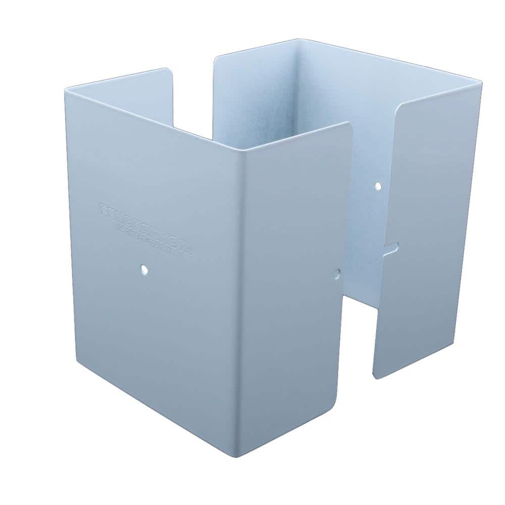 5 in. x 5 in. x 1/2 ft. H Powder Coated White - Galvanized Steel Pro Series Mailbox and Fence Post Guard price history on PriceWatchPro