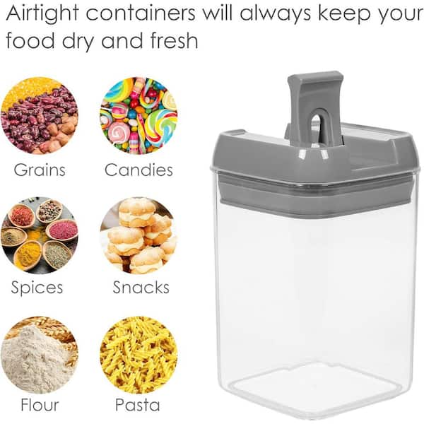 Airtight Food Storage Containers Set, Vtopmart 15pcs Plastic
