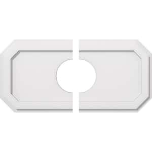 26 in. x 13 in. x 1 in. Emerald Architectural Grade PVC Contemporary Ceiling Medallion (2-Piece)