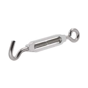 3/8 in. x 7-3/4 in. Stainless Steel Hook and Eye Turnbuckle