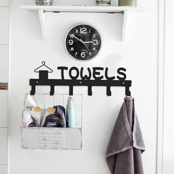 XinLe Towel Racks for Bathroom Towel Holder for Bathroom Wall 5 Pieces –  Unlabel Official
