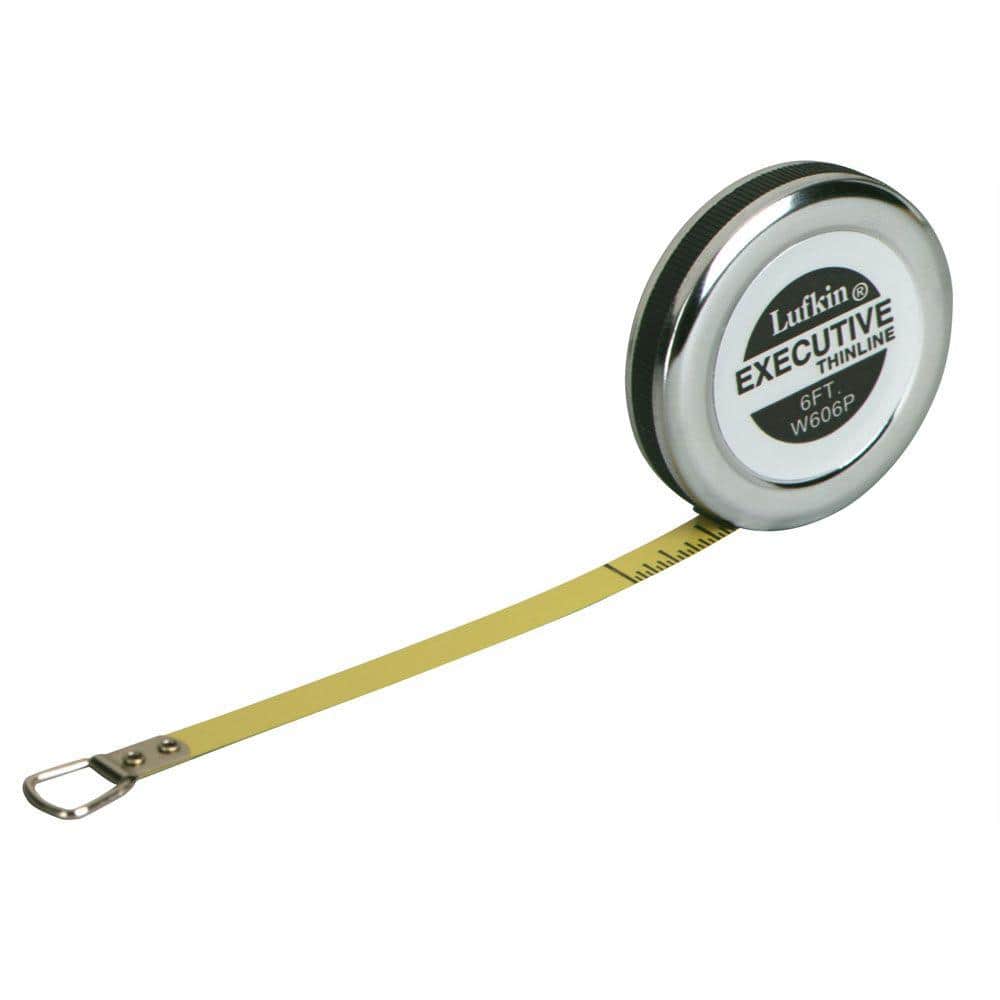 Keson PD618 Diameter Measuring Tape with Steel Blade and Case, 1/4-Inch by  6-Foot