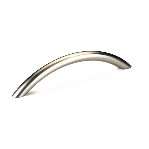 Richelieu Arverne 3-3/4-in (96mm) Center to Center Brushed Nickel Arch Handle Drawer Pull