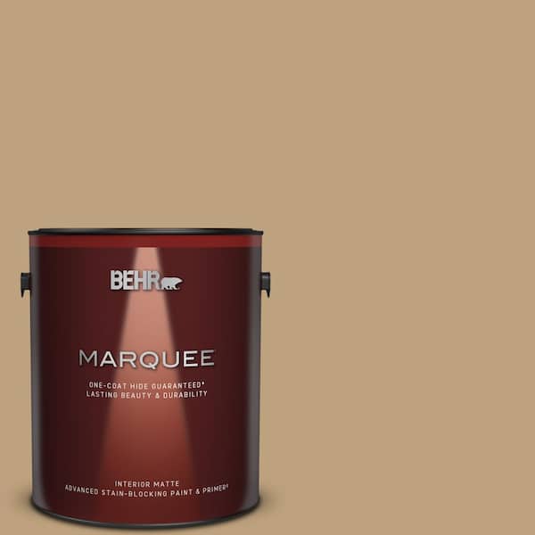 BEHR MARQUEE 1 gal. #MQ2-28 Modern History One-Coat Hide Matte Interior Paint & Primer