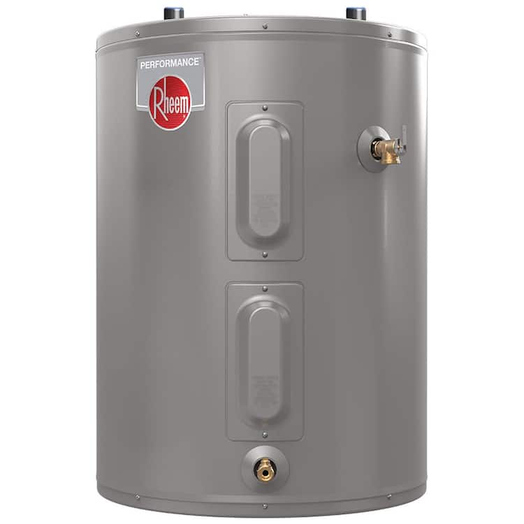 Rheem Performance 28 Gal. Short 3800-Watt Double Element Electric Water Heater with 6-Year Warranty