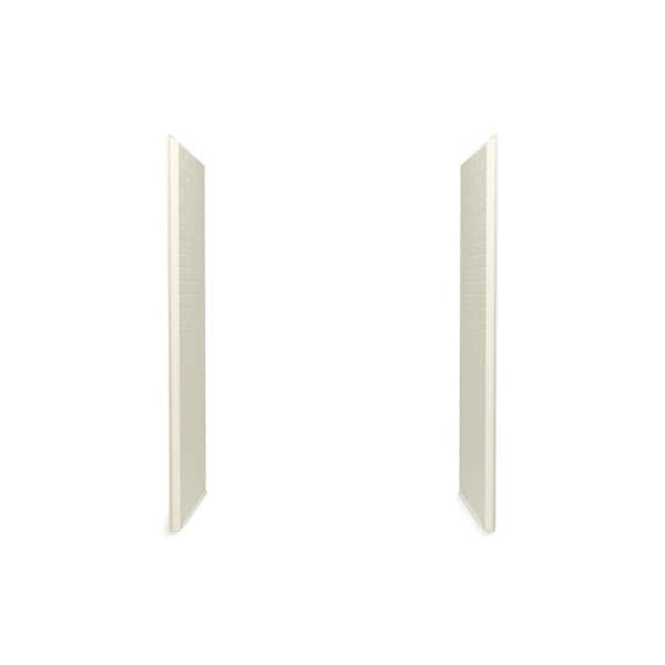 STERLING Traverse 30 in. W x 72 in . H Shower Wall Set in Biscuit