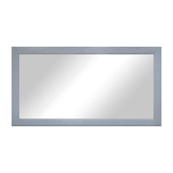 Rayne Heritage (33 in. W x 60 in. H) Gray Hardwood Poplar Mirror