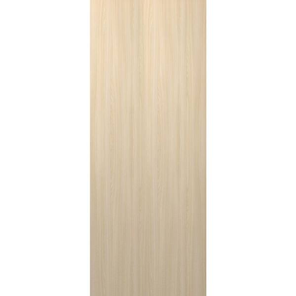 Belldinni Optima 28 in. x 80 in. No Bore Solid Composite Core Loire Ash Composite Wood Interior Door Slab
