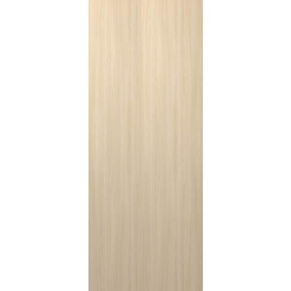 Belldinni Optima 30 in. x 80 in. No Bore Solid Composite Core Loire Ash Composite Wood Interior Door Slab