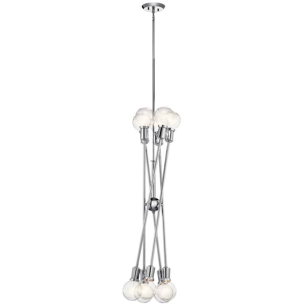 Armstrong Chrome 47" Sputnik Chandelier with Adjustable Arms