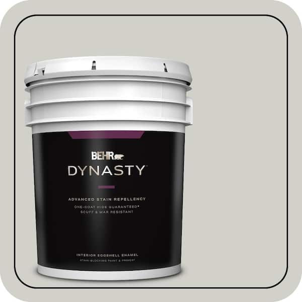 BEHR DYNASTY 5 gal. Home Decorators Collection #HDC-NT-17G Polar Fox Eggshell Enamel Interior Stain-Blocking Paint & Primer