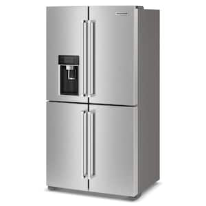 36 in. 19.4 cu. ft. Counter Depth French Door Refrigerator in Fingerprint Resistant Stainless Steel