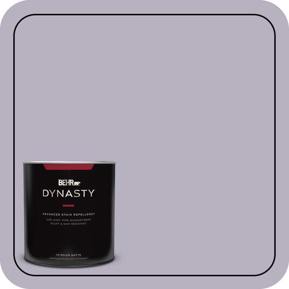 1 qt. #BIC-07 Virtuous Violet Matte Interior Stain-Blocking Paint and Primer price history on PriceWatchPro