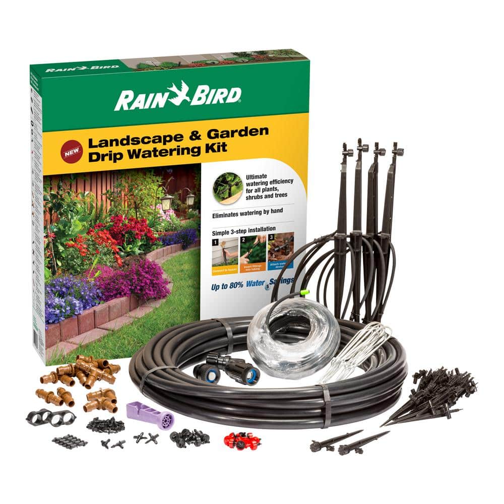 Rain Bird Drip Irrigation Plant Watering Kit Rain Bird Drip Irrigation Plant Watering Kit
