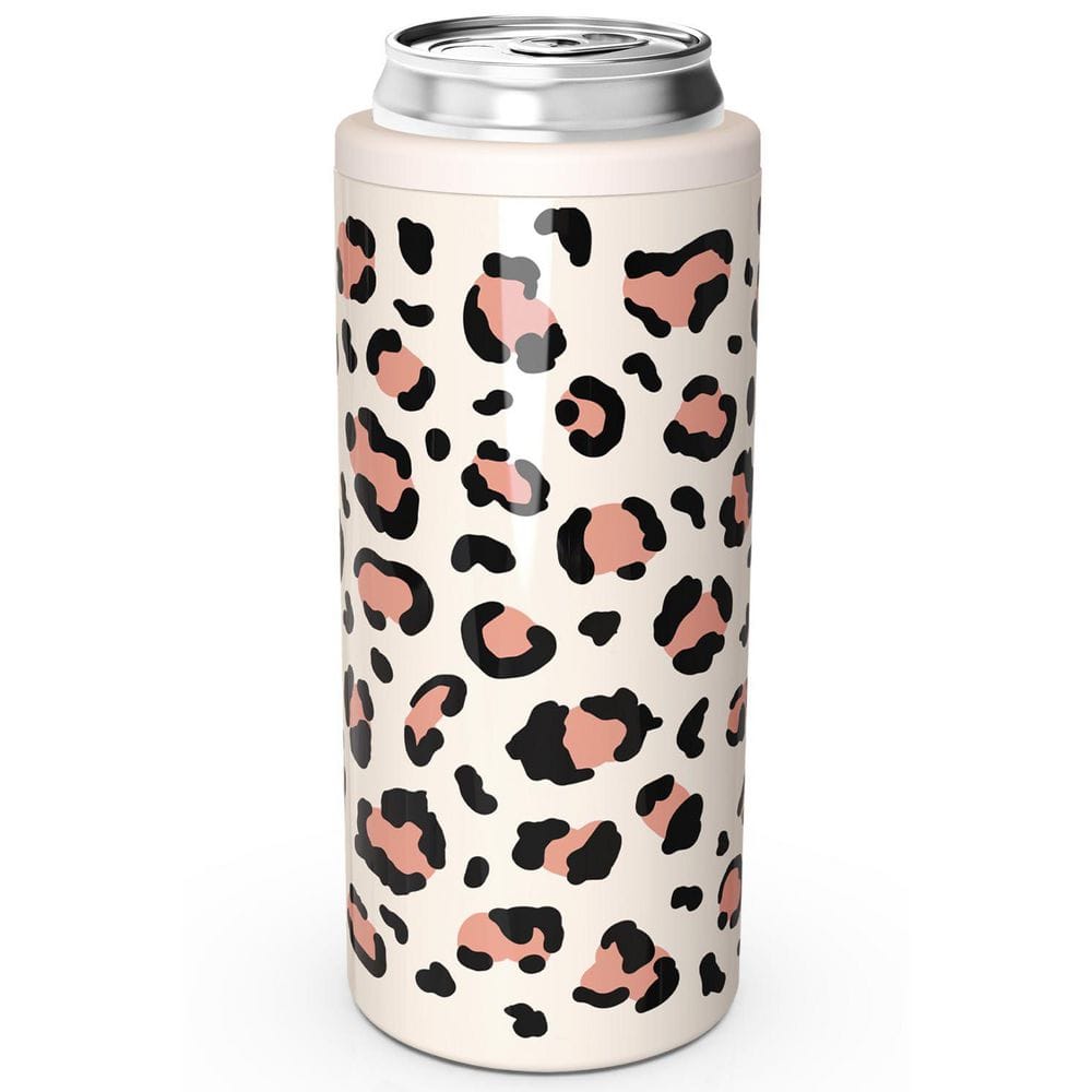 12 oz. Skinny Can Cooler for Slim Beer and Hard Seltzer, Doucle-Walled Stainless Steel Insulated Slim Cans, Pattern price history on PriceWatchPro