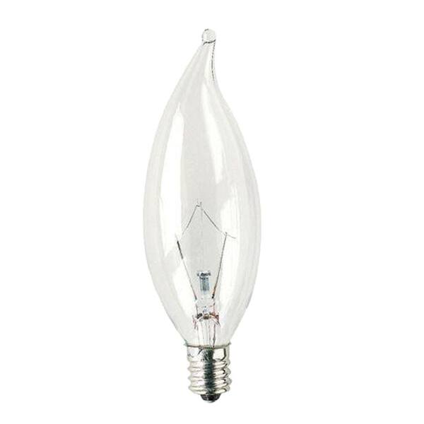 Bulbrite 25-Watt Krypton Incandescent CA8 Light Bulb (15-Pack)